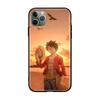 W-31 One Piece Luffy Soft Black Case for iPhone 11 12 13 14 15 6 7 8 X XS Pro Max XR Samsung  S21 S22 S23 S24 FE Ultra S8 Plus