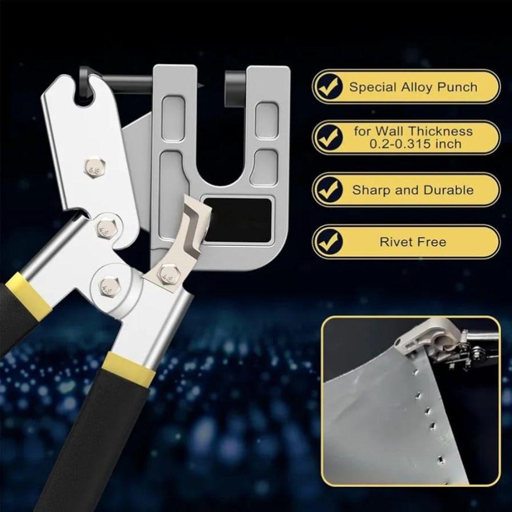 Keel Clamp Rivet-free Pliers Zinc Zinc Alloy Steel Punching Pliers Industrial-grade Keel Pliers  Ceiling
