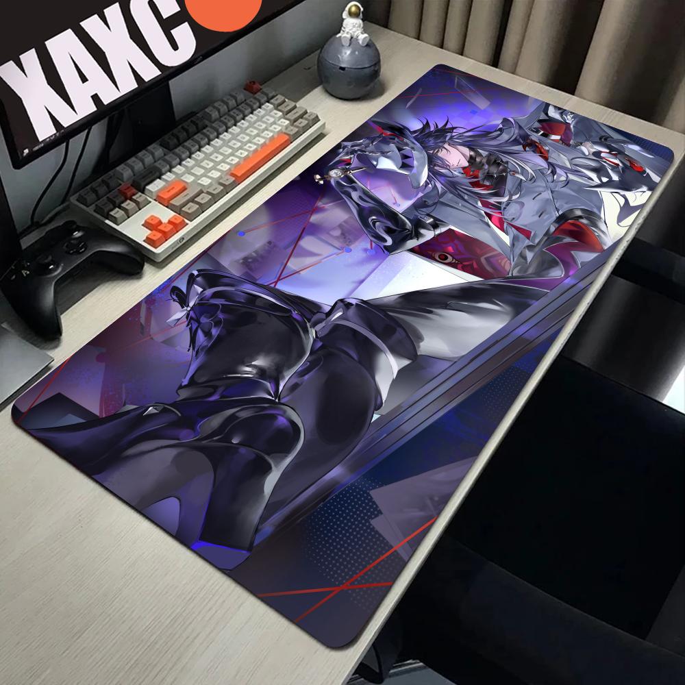 HYBXAXC Pad Ashveil Honkai Star Rail Computer Laptop HD Printing Mouse Pad Office Large Gaming Mousepad Rubber Non-Slip Desk Mat