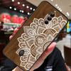 Деревянный чехол с цветочной мандалой для ZTE Nubia Red Magic 8S 9S 10S 8 9 10 Pro Plus 6S 7S 6 7 Pro 5G 6R 11 Pro Plus
