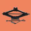 Hand-Crank Scissor Car Jack 1T - Labor-Saving Metal Support