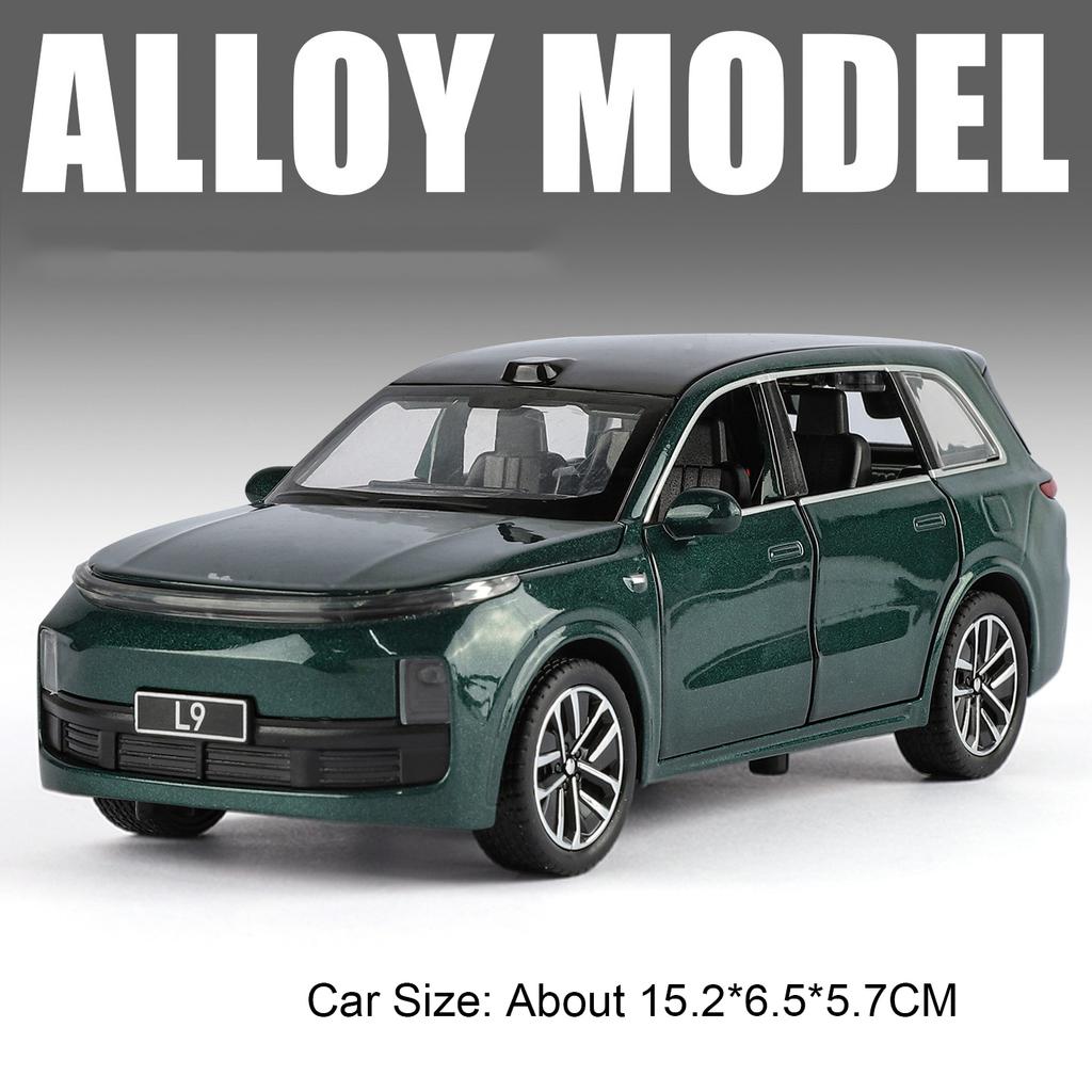 1:32 LEADING IDEAL L9 ONE Miniature Toys Alloy Diecast Models Cars Sound Light Pull Back Doors Opened Vehices Collect Decoration