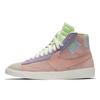 Новые женские Blazer Mid Rebel Розовый Фиолетовый CQ7786-661