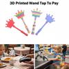 Crown Design 3D Print Wand Tap To Pay Creative Telescoping Credit Card Holder  Retail Payments