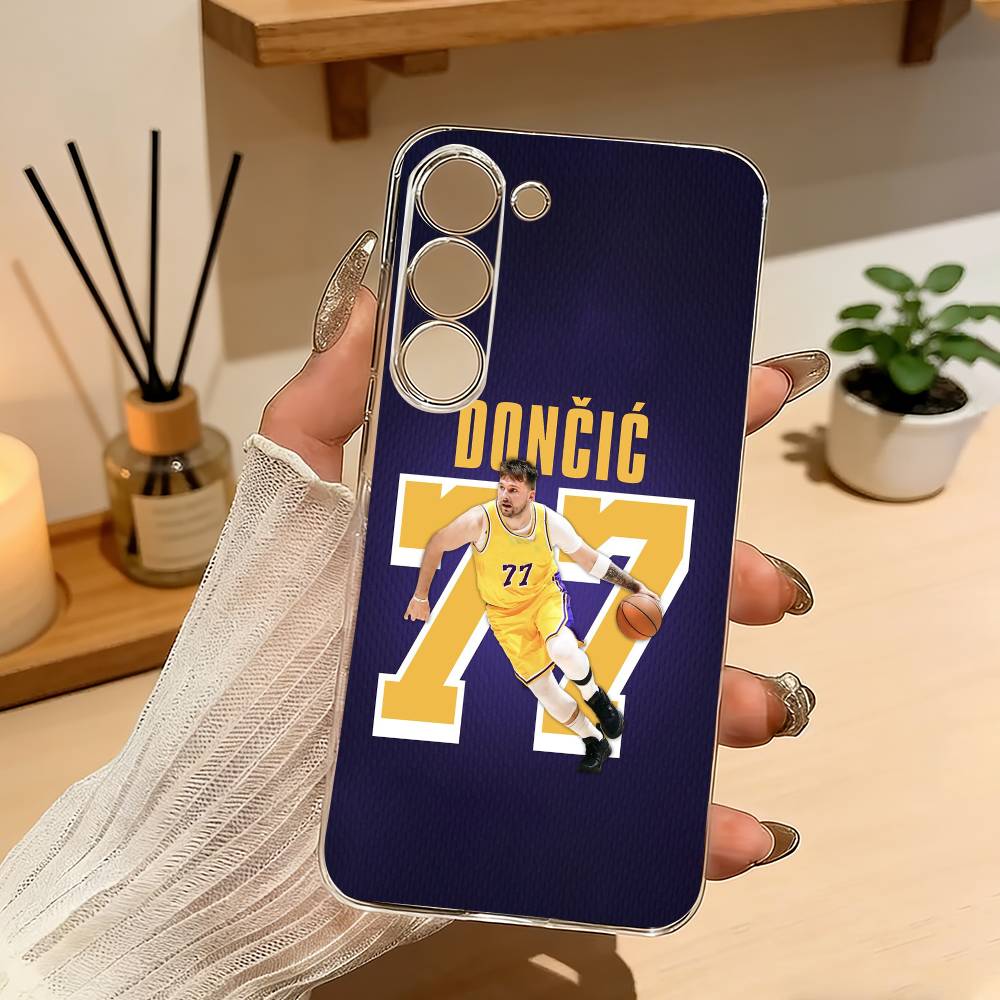Крутой чехол для телефона L-Luka Doncic 77 для Samsung Galaxy A71, A70, A52, A51, A40, A30 Прозрачный чехол