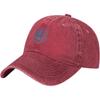 Jerusalem Lion Emblem Washed Baseball Cap Cotton Adjustable Low Profile Casual Dad Hat