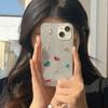 Новый стиль Xiaoqing Лазерный Блестящий Чехол для Мобильного Телефона Подходит для Iphone17Promax Стразы Apple 16 Камень 13.