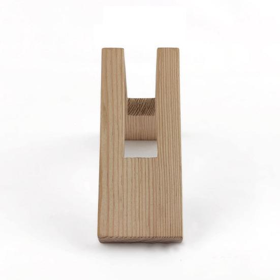 Треугольный держатель для салфеток Вертикальная стойка для салфеток Гладкие края Без заусенцев Стабильная конструкция Деревянный диспенсер для туалетной бумаги Настольный декор