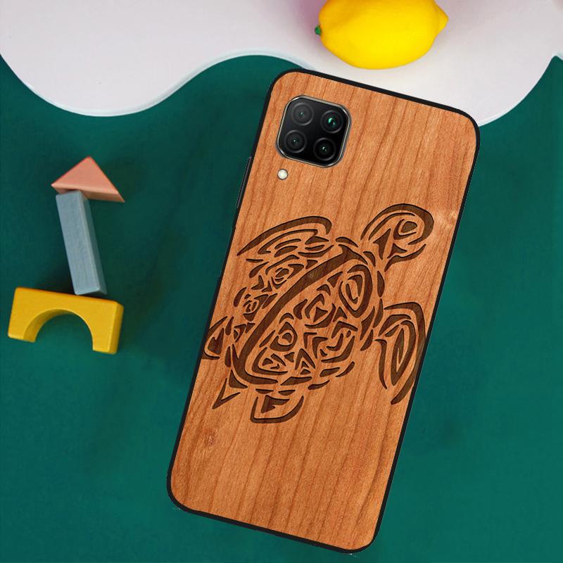Олень Лев Слон Деревянное Животное Для Huawei Nova Y61 Y91 Y73 Y72 Y70 Y60 Y90 12s 12i 11i 8i 9 10 SE P30 P40 Lite P60 Pro Чехол