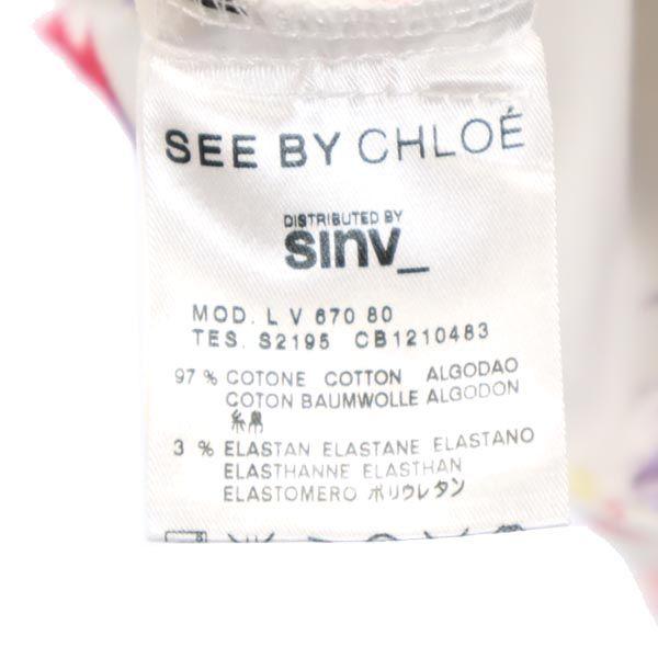 SEE BY CHLOE Overall handle Short sleeve one piece USA2 Back zip Women Used