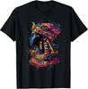 Tutankhamun Inspired Artwork T-Shirt - Ancient Egypt Mythology Design