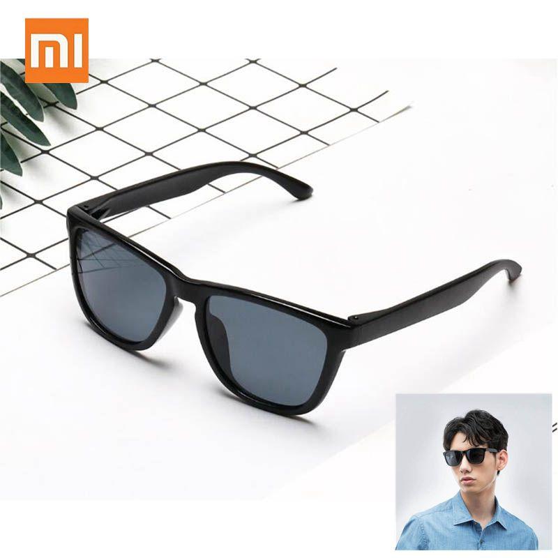 Xiaomi Классические квадратные солнцезащитные очки Mijia, самовосстанавливающиеся поляризационные линзы TAC, модные модные без Scew Gafas de sol, 6-слойная поляризационная пленка