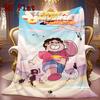 Steven Universe 2D Flat Pattern Flannel Blanket High quality All Seasons Warmth and Comfort Perfect for Christmas Gifts.MMT0918084