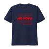 Anti Oedipus Philosophy T Shirt Have A Nonfascist Life Unique Design For Thinkers Vintage Washed Stretched Homme