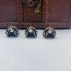 Copper Brass Crown Skull Beads Crown Outdoor Tools Brass EDC Skeleton Pendant  EDC Outdoor Tools