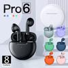 Наушники TWS Pro6 Bluetooth с микрофоном 9D Stereo Pro 6 Earbuds для Xiaomi Samsung Android Wireless Bluetooth Headset