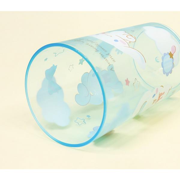 Lilpang Cinnamoroll цветная большая прозрачная чашка, разные цвета, 1 шт.