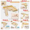 Wooden Hamster Climbing Platform Anti-Bite Pet Stand Toy Wooden Hamster Platform  Guinea Pig