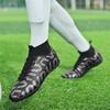 Large Size High Top Football Shoes AG Long and Short Nails Youth Outdoor Football Leisure Sports Competition Training Shoes