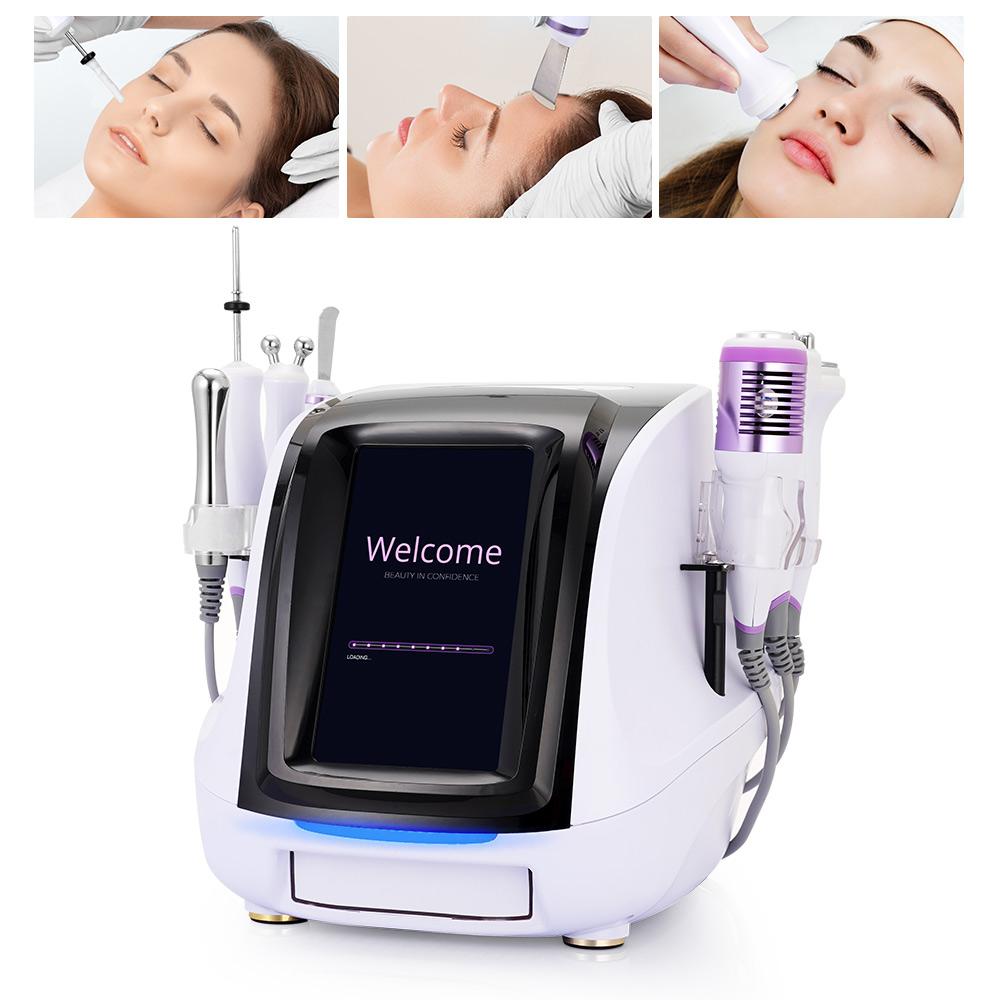 Ультразвуковой скруббер для кожи, удаление черных точек, радиочастотная подтяжка кожи, уход за лицом, спа-машина