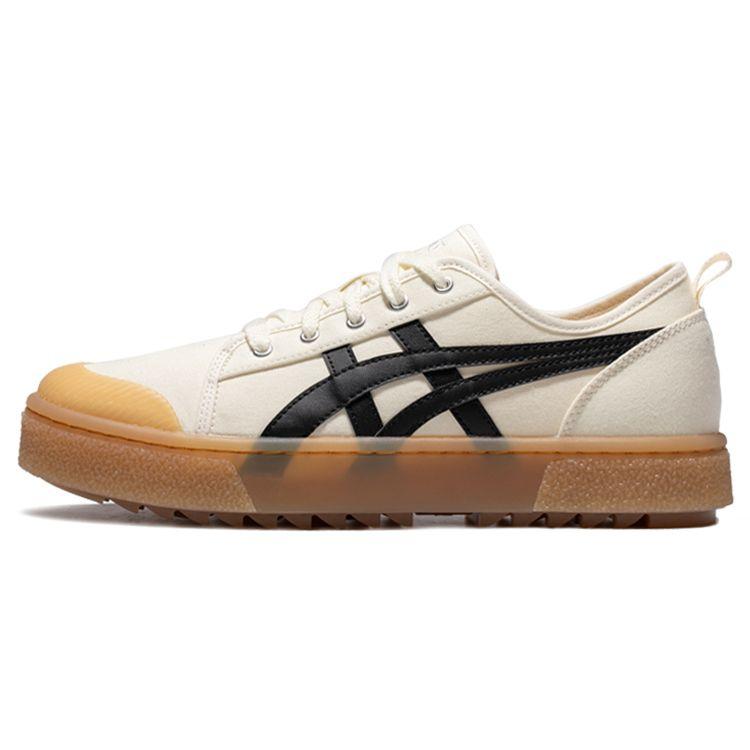 Asics Court Trail Low Top Sneakers Unisex Sneakers Off-White Black 1203A147-201