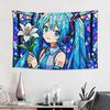 Hatsune Miku Cutecore Tapestry Wall Hanging Blanket Tapestry Home Decor Items Wall Decorations