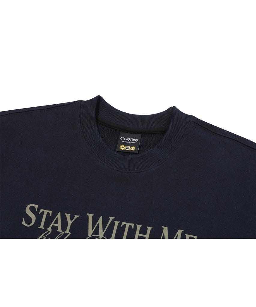 CPGN STUDIO Stay With Me Sweatshirt Navy