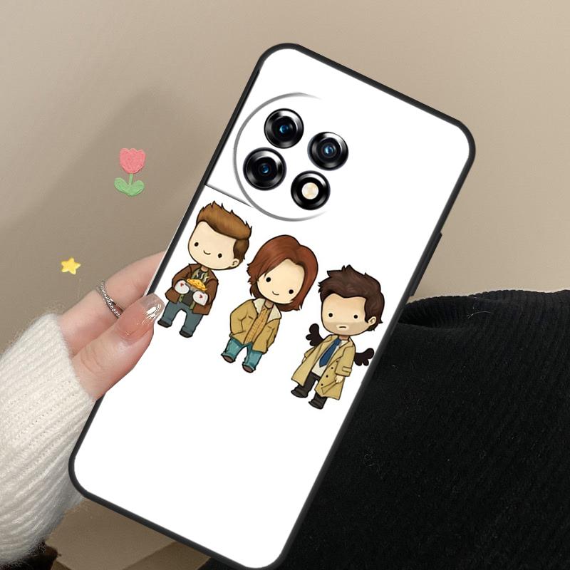 Cool Supernatural Castiel Cover For OnePlus 12 13 11 12R 13R 9 10 Pro 8T 9RT 10T 10R Nord CE 4 2 3 Lite N20 N30 Case