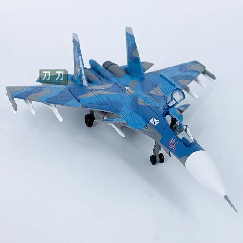 Модель истребителя СУ-33 в масштабе 1/100, сплав, самолет, Su33, готовая, симуляция, коллекция для украшения, коллекция без клея