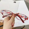 Zinc Zinc Alloy Elderly Reading Eyewear PC Anti Blu-ray Eyewear 3 Color Folding Presbyopic Glasses  Outdoor