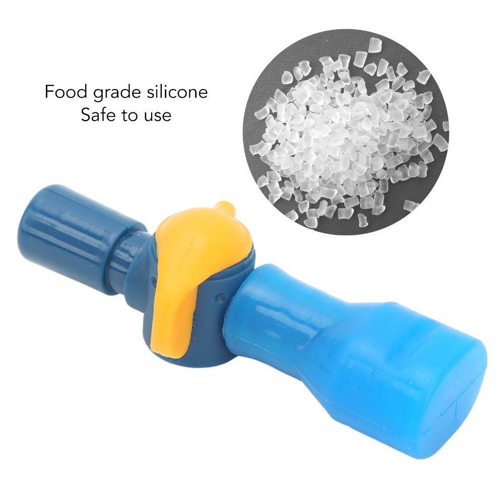 6PCS Silicone Bite Valve Replacement Tube Nozzle Replacement for Hydration Bladder