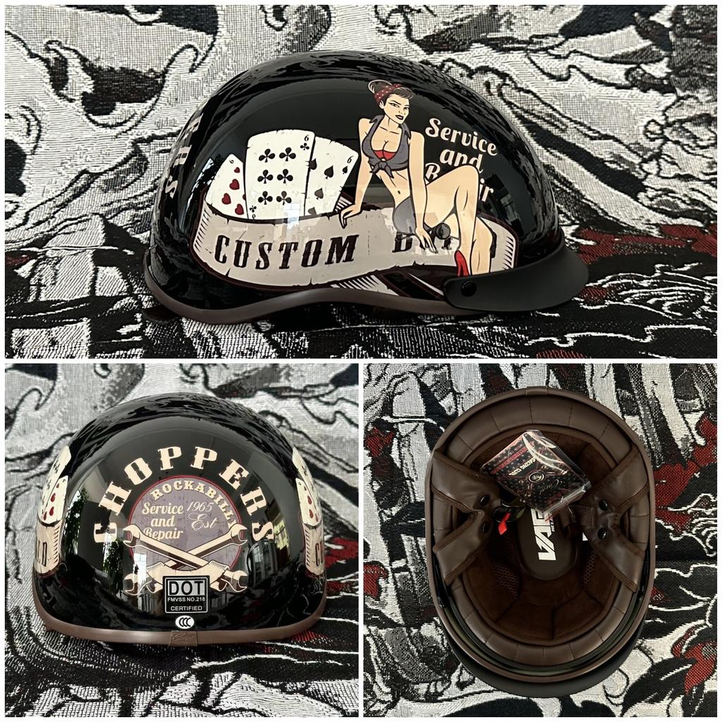 Ретро бейсболка шлем крутые наклейки для мотоциклов скутеров скейтбордов моющаяся подкладка встроенный козырек