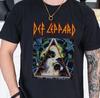Футболка Def Leppard Hysteria Рок-группа на Винтажном Черном Comfort Colors 1717