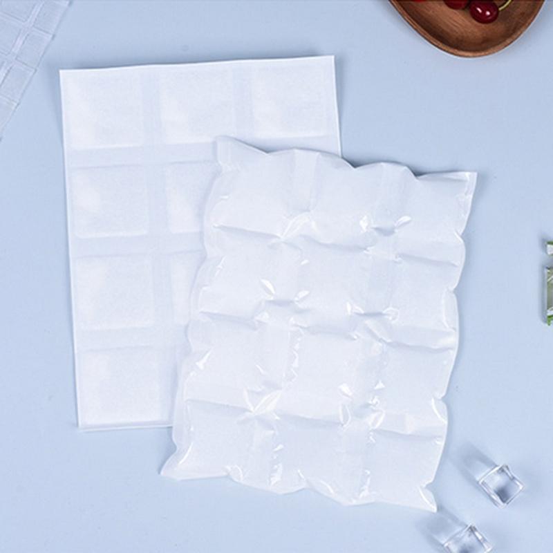 Многоразовый гелевый пакет для льда, автоматически поглощающий воду, изолированный пакет со льдом, охлаждающий пакет для снятия боли, охлаждающий пакет для сохранения свежести продуктов питания