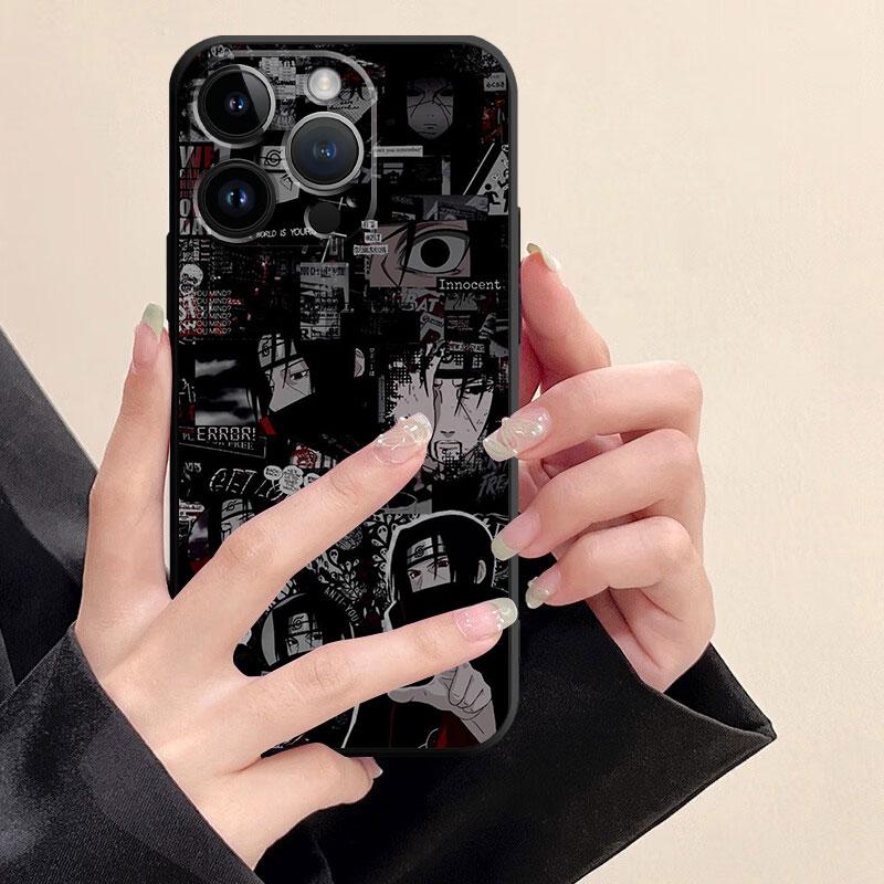 Мягкий чехол из ТПУ для iPhone 6s 11 SE XR XS X 14 Plus 8 13 Pro Max 7 12 Mini 14 Pro Max, чехол A-Akatsukis N-arutos