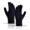 Thicken Men Gloves Solid Color Cycling Mitten New Touch Screen Gloves