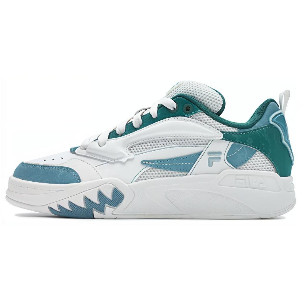 Fila Fusion Desperado Low Удобные Универсальные Ретро Баскетбольные Кроссовки Женские кроссовки Белый Зеленый T12W413211FIA