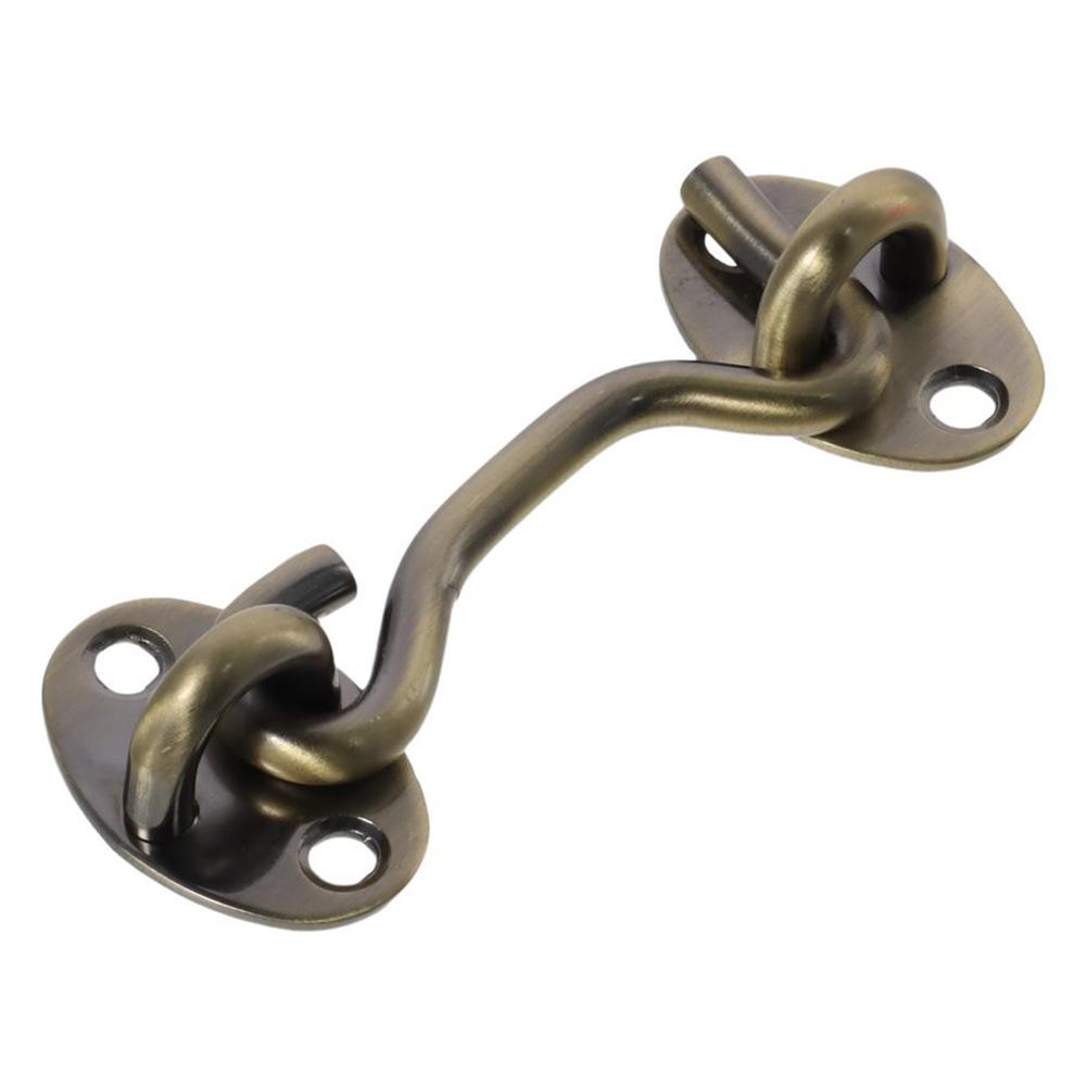 Защелка из нержавеющей стали Латунный оконный крючок-защелка Фиксатор Каютный крючок Раздвижная дверь Спальня Улица