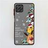 Снежный Рождественский матовый чехол для Samsung Galaxy A52 A12 A51 A32 A21s A71 A32 5G A12 A22 A53 A70 A50 A30 Жесткий чехол для телефона