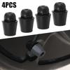 4pcs Car Door Buffer Block Universal Rubber Anti-collision Gaske Door Closing Shock Absorbing Dampers Pads Car Replacement Parts
