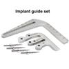 Dental Implant Guide Set Oral Planting Locator Positioning Guide Drilling Positioning Ruler Angle Ruler