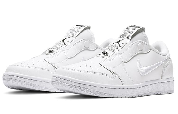 Women's Sneakers Nike Jordan 1 Retro Low Slip White Black (Women's) White/Black-White