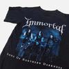 Винтажная футболка группы Immortal Sons of Northern Darkness Черная футболка S-5XL