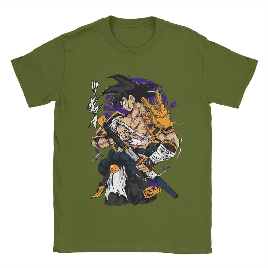 DDragon Ball Z Goku TShirt for Unisex  Funny Pure Cotton Tee Shirt O Neck Short Sleeve T Shirts Plus Size Tops