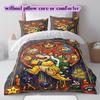 Mario anime character Soft and Comfortable Duvet Cover, Children's Bedding Set Gift, Extra Large Size, Various Sizes Available