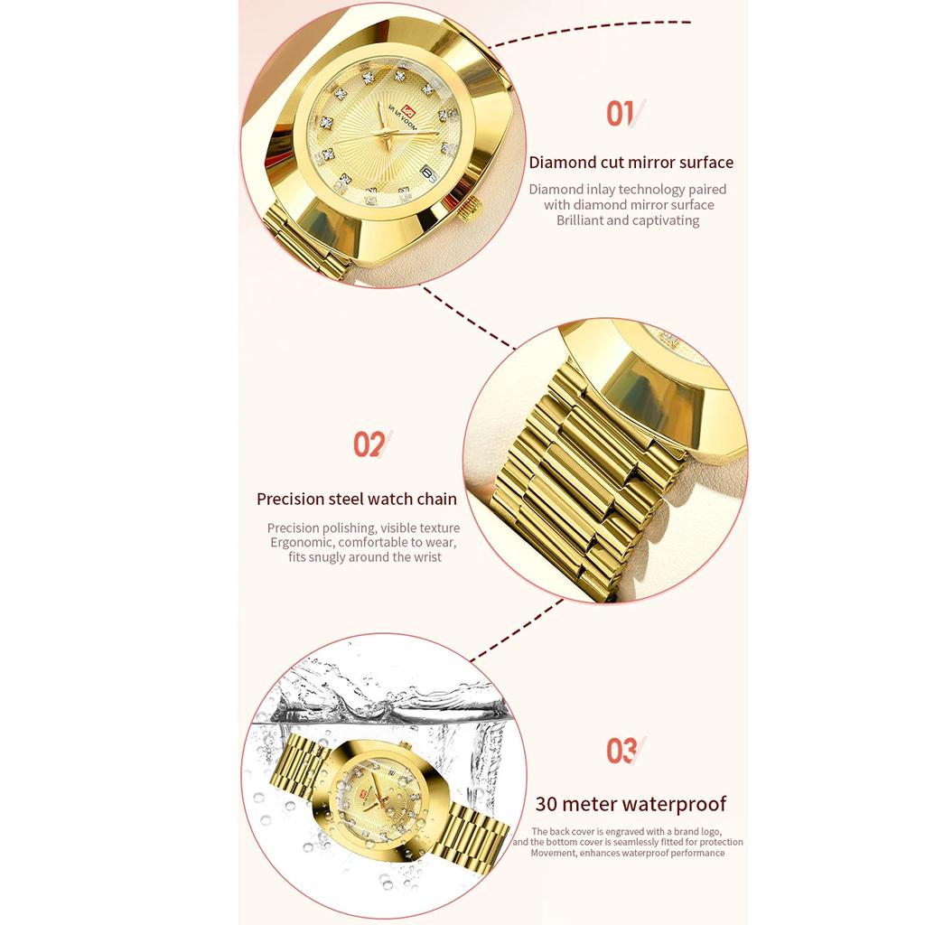 Унисекс кварцевые часы для пары новые женские овальные часы кварцевый механизм бренд роскошные водные бриллианты золото повседневное платье банкет мужские кварцевые часы