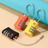 Tool TSA Customs Code Lock Contrast Color Padlock 3 Digit Combination Lock Luggage Password Lock