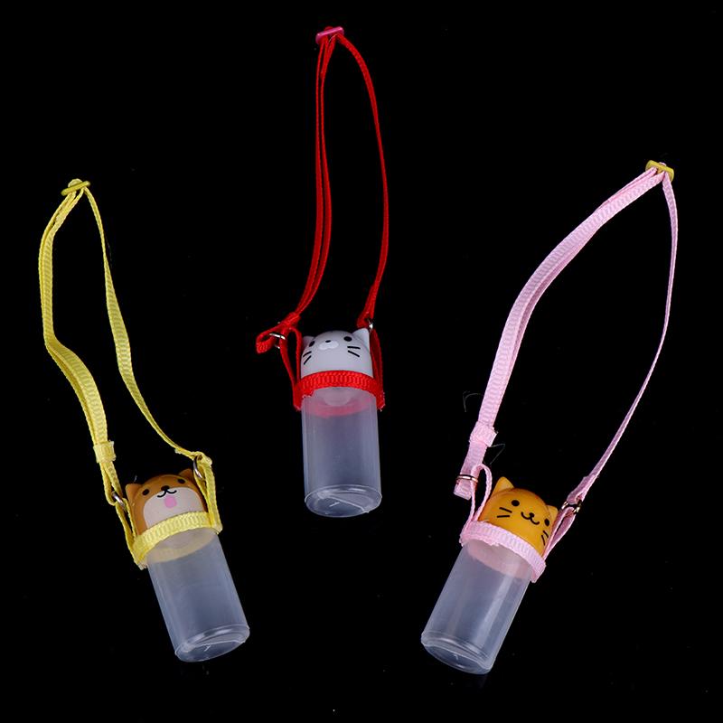 1Pc 1:12 Dollhouse Miniature Water Bottle With Strap Dolls Accessories