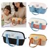 Color-blocking Pencil Case Large Capacity Stationery Bag Durable Pencil Pouch  School Office