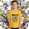 One Piece Luffy Gear 5 Anime Print Tee Kids Cotton T Shirt Boys Girls Summer Casual Top